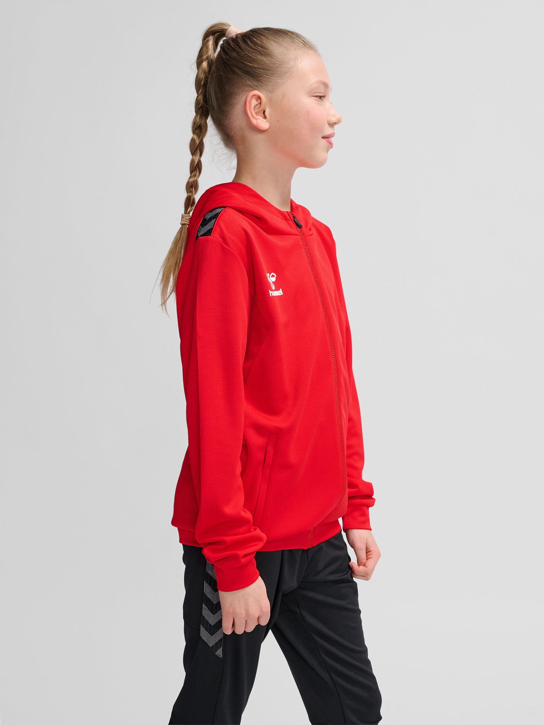 HUMMEL hmlAUTHENTIC PL ZIP HOODIE KIDS 2/7