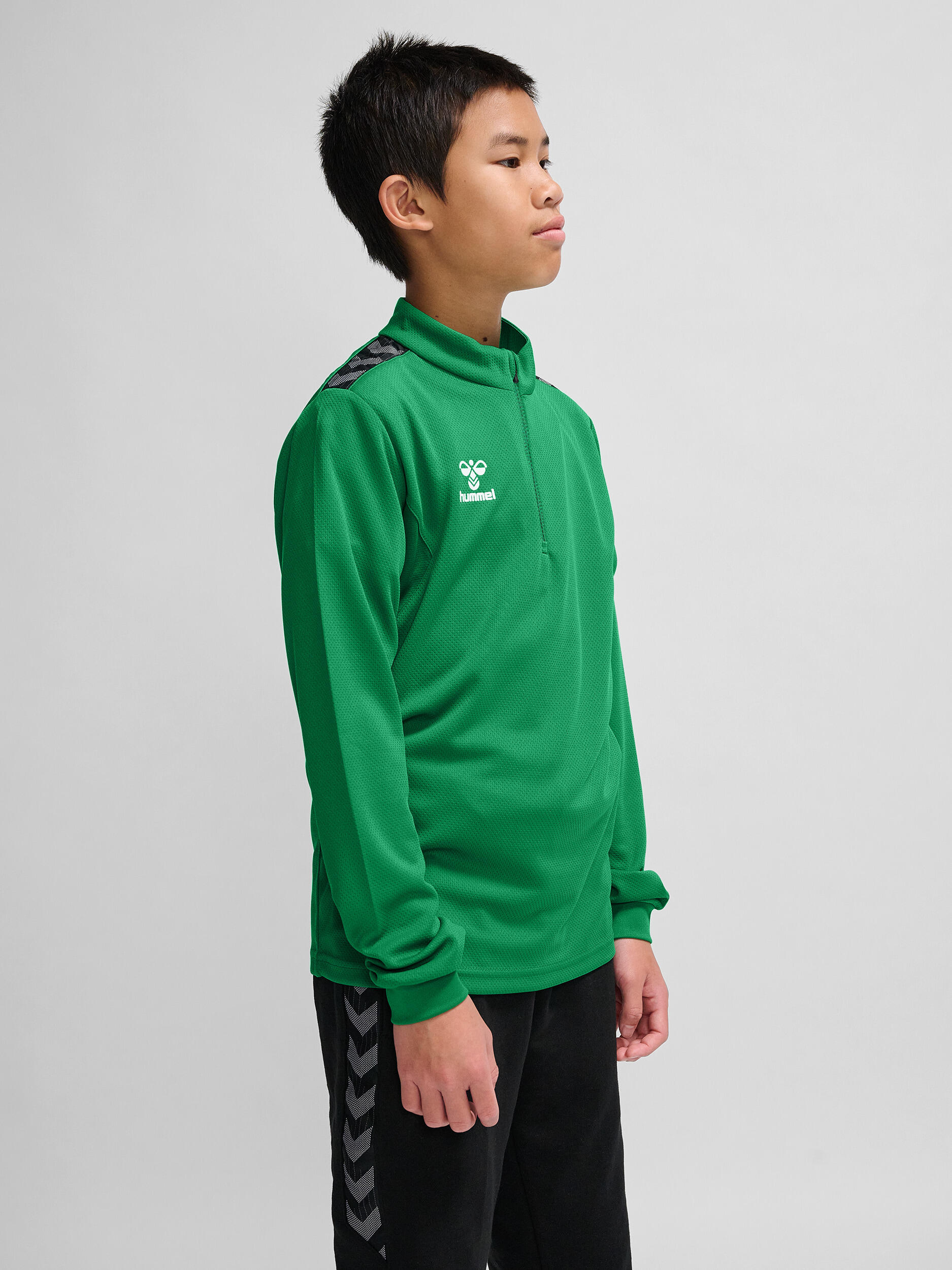 Demie-Fermeture Éclair Zip Sweat-Shirt Hmlauthentic Enfant 2/7
