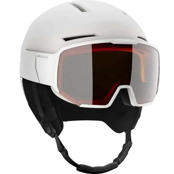 Sporty zimowe Kaski Salomon Osmo Kask Narciarski - M - White 3/6