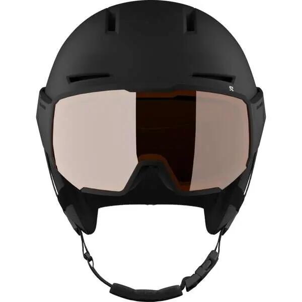Salomon Osmo Black 2025 Skihelm mit Visier 5/6