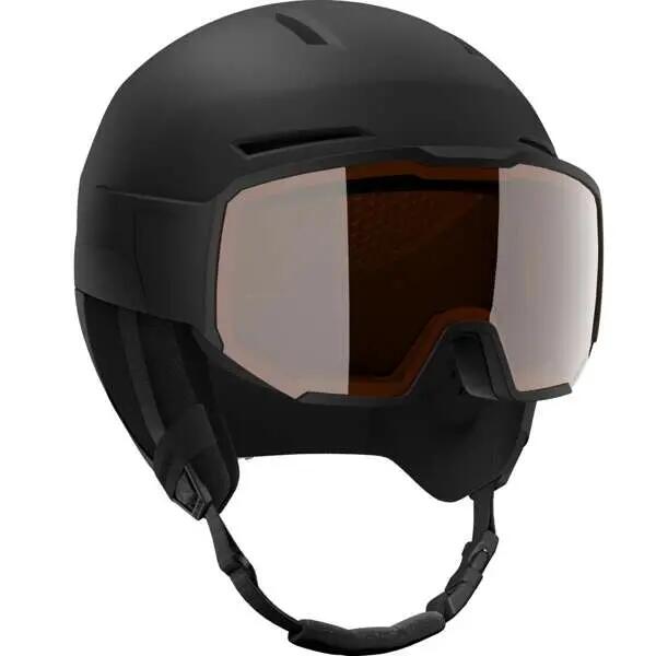Salomon Osmo Black 2025 Skihelm mit Visier 3/6
