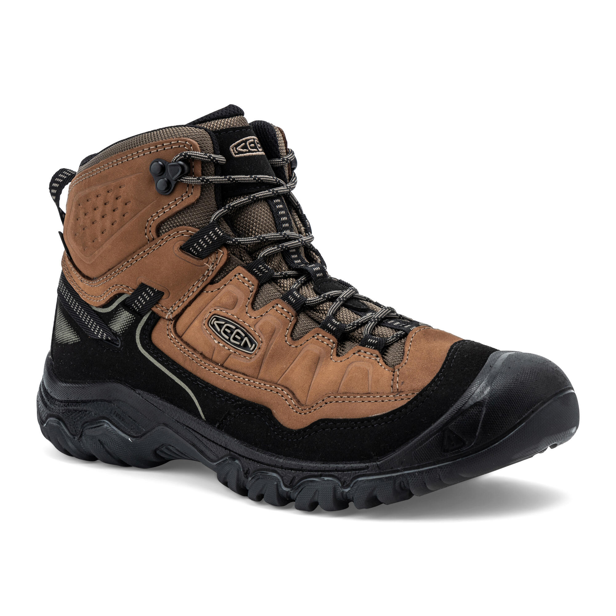 Keen - Chaussures De Randonnée Homme Keen Targhee Iv Mid Wp - Chaussures De Sport - Marron - Decathlon