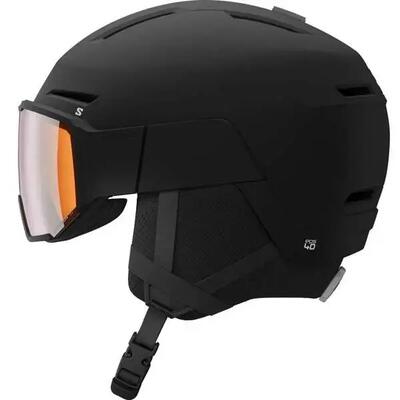 Helm met vizier salomon osmo zwart 2025