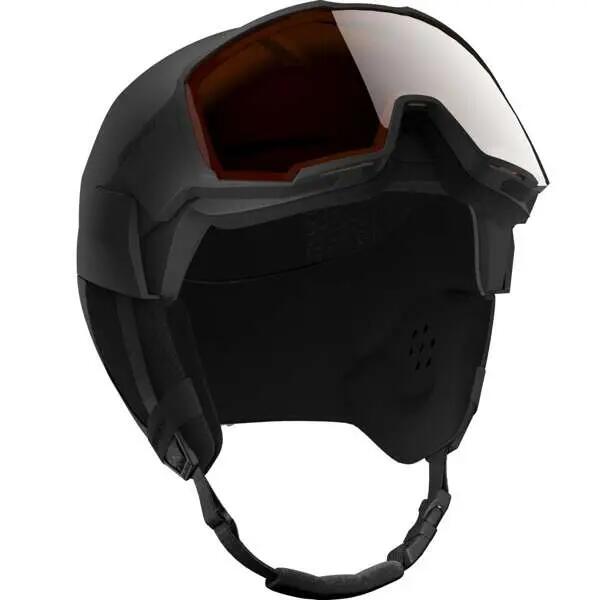 Salomon Osmo Black 2025 Skihelm mit Visier 6/6