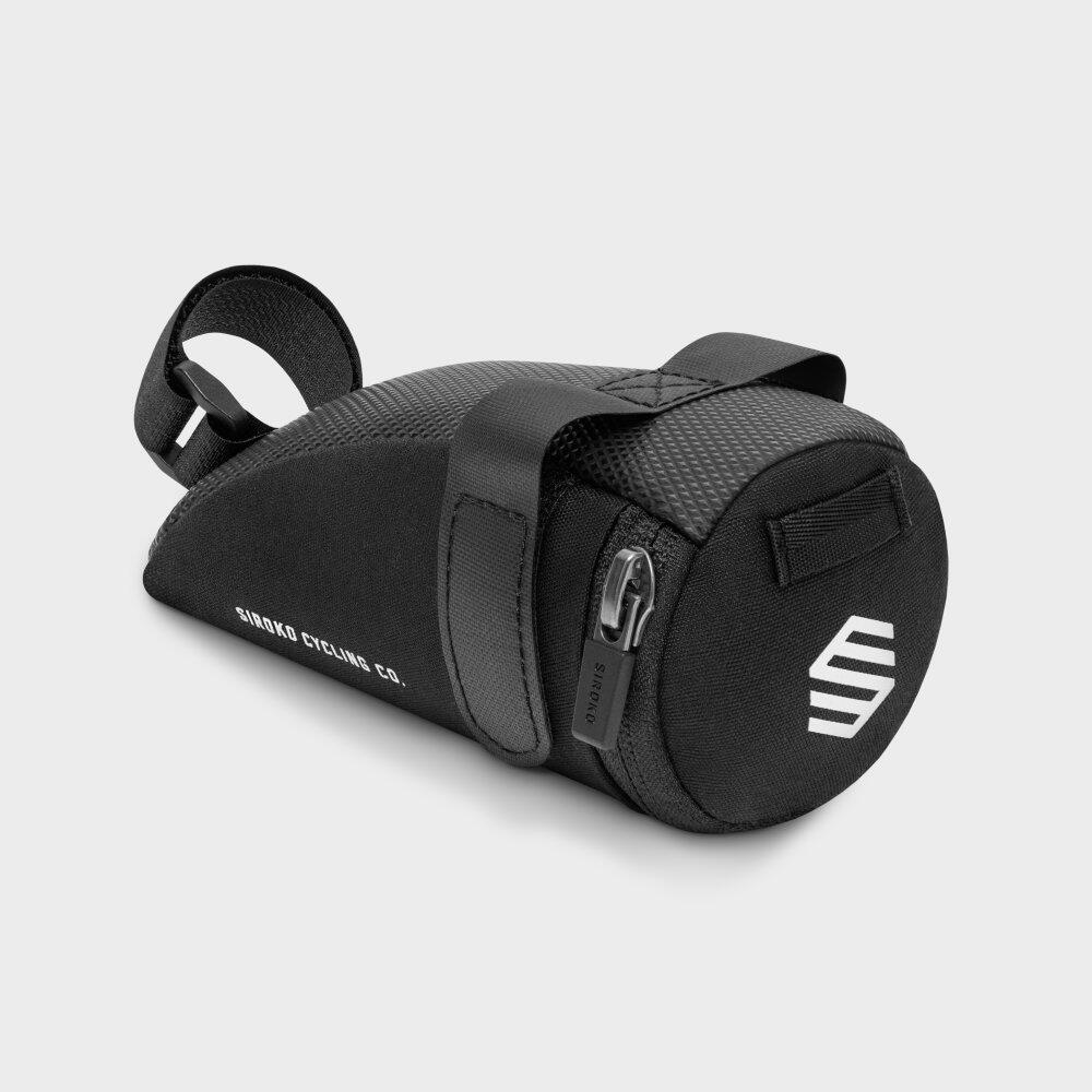 Bolsa de selim ciclismo Homem e mulher Troodos SIROKO Preto 3/4