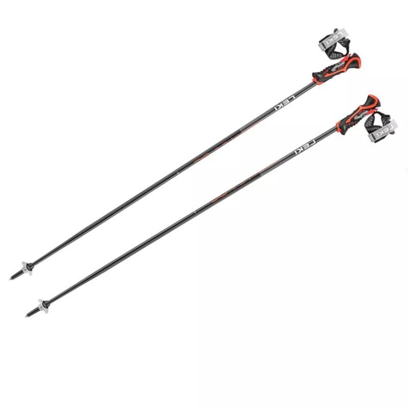 Kijki narciarskie Leki Airfoil 3D Black/Red 2024