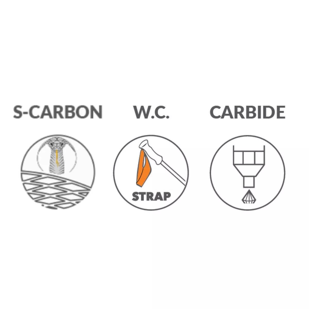 Bâtons de ski GABEL Carbon Classic SC 3/5