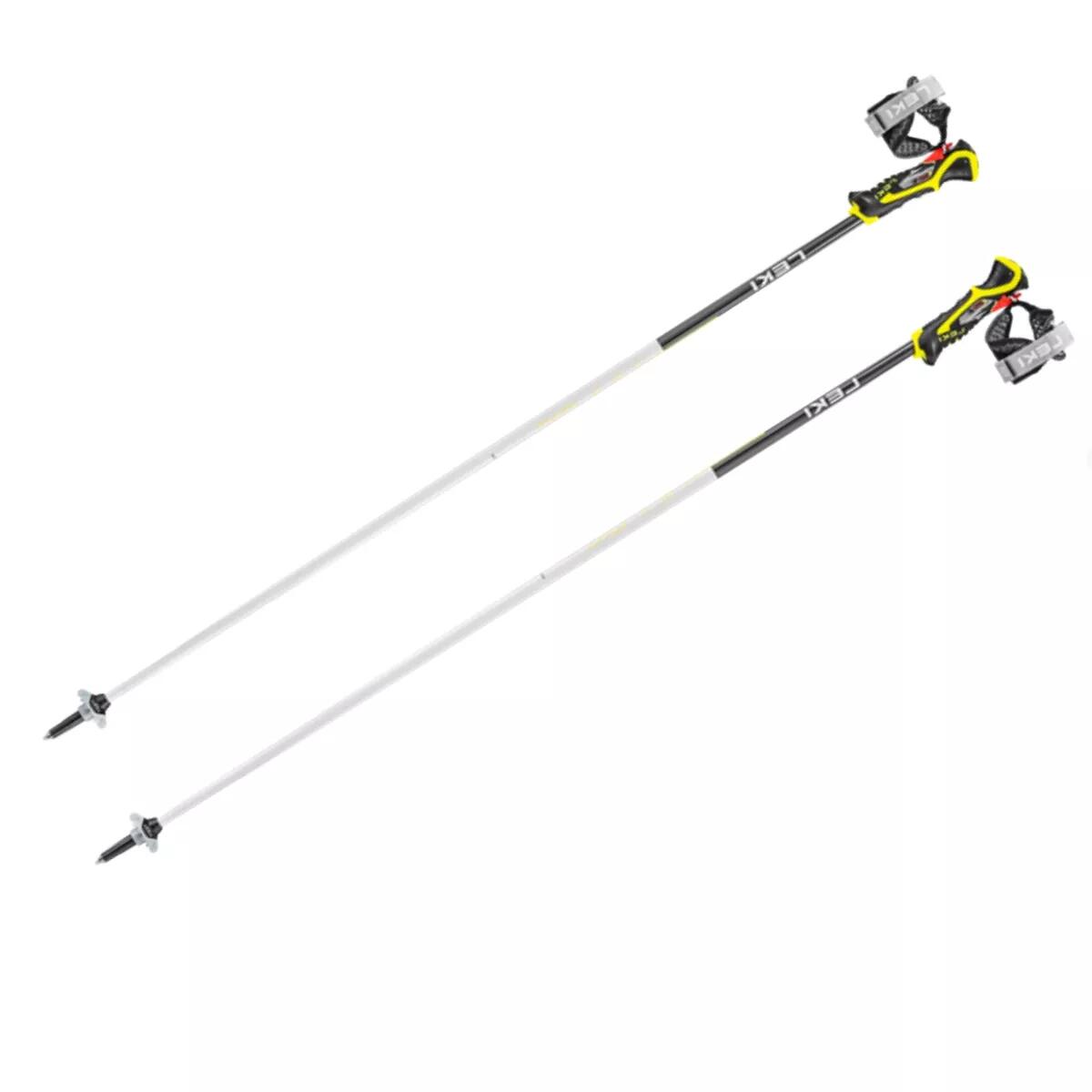 Kijki Leki Airfoil 3D White Yellow 2025