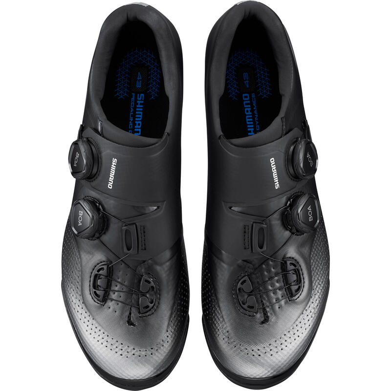 SHIMANO Chaussures de vélo MTB XC702, noir