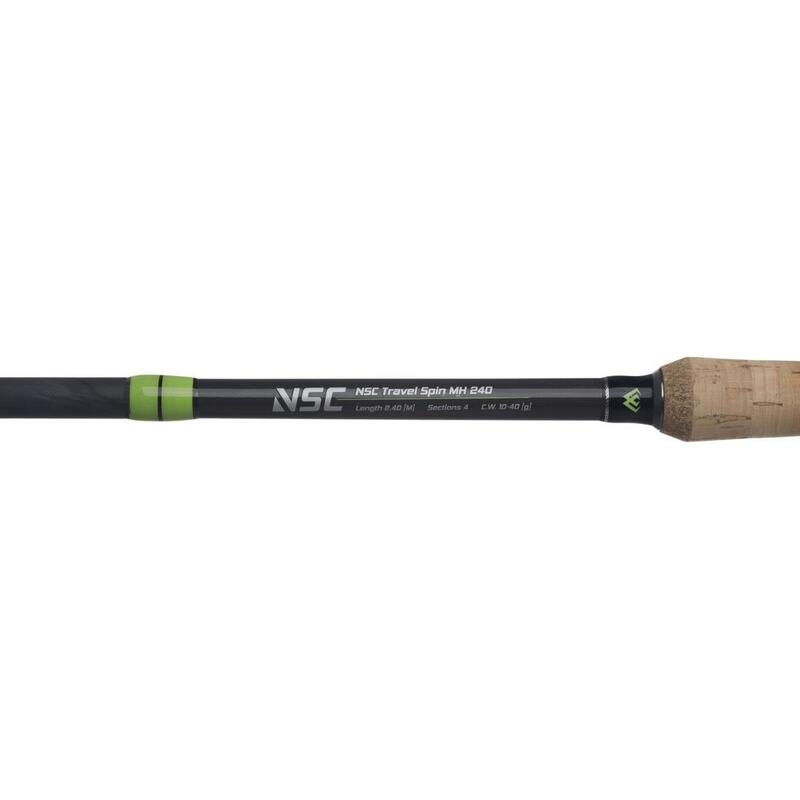 Wędka Mikado Nsc Travel Spin MH 240 C.W.10-40g