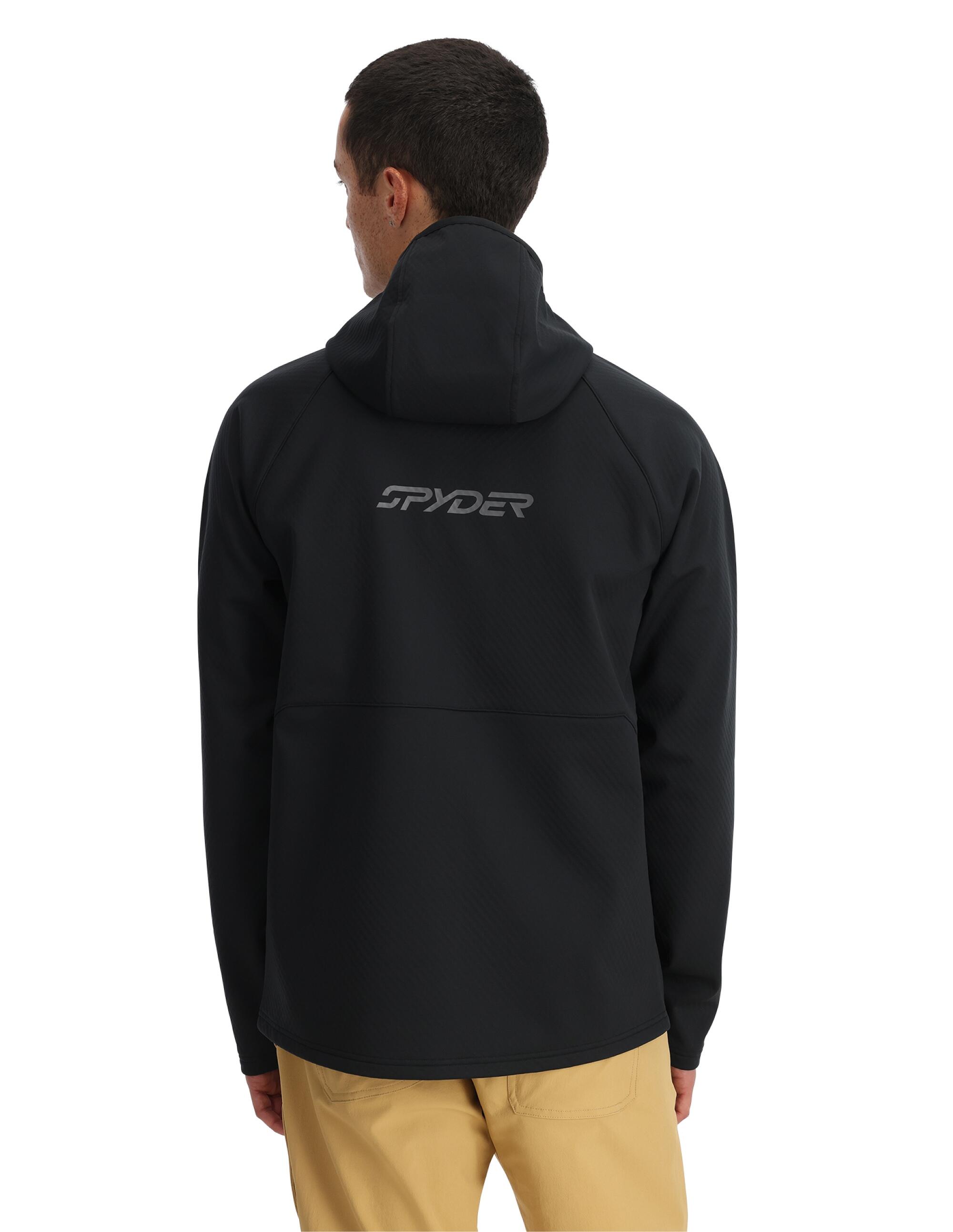 Softshell męski Spyder Gridweb ShellFleece Hoodie 2/4