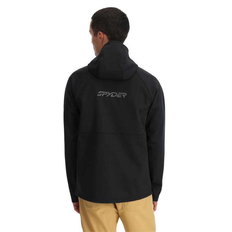Softshell męski Spyder Gridweb ShellFleece Hoodie