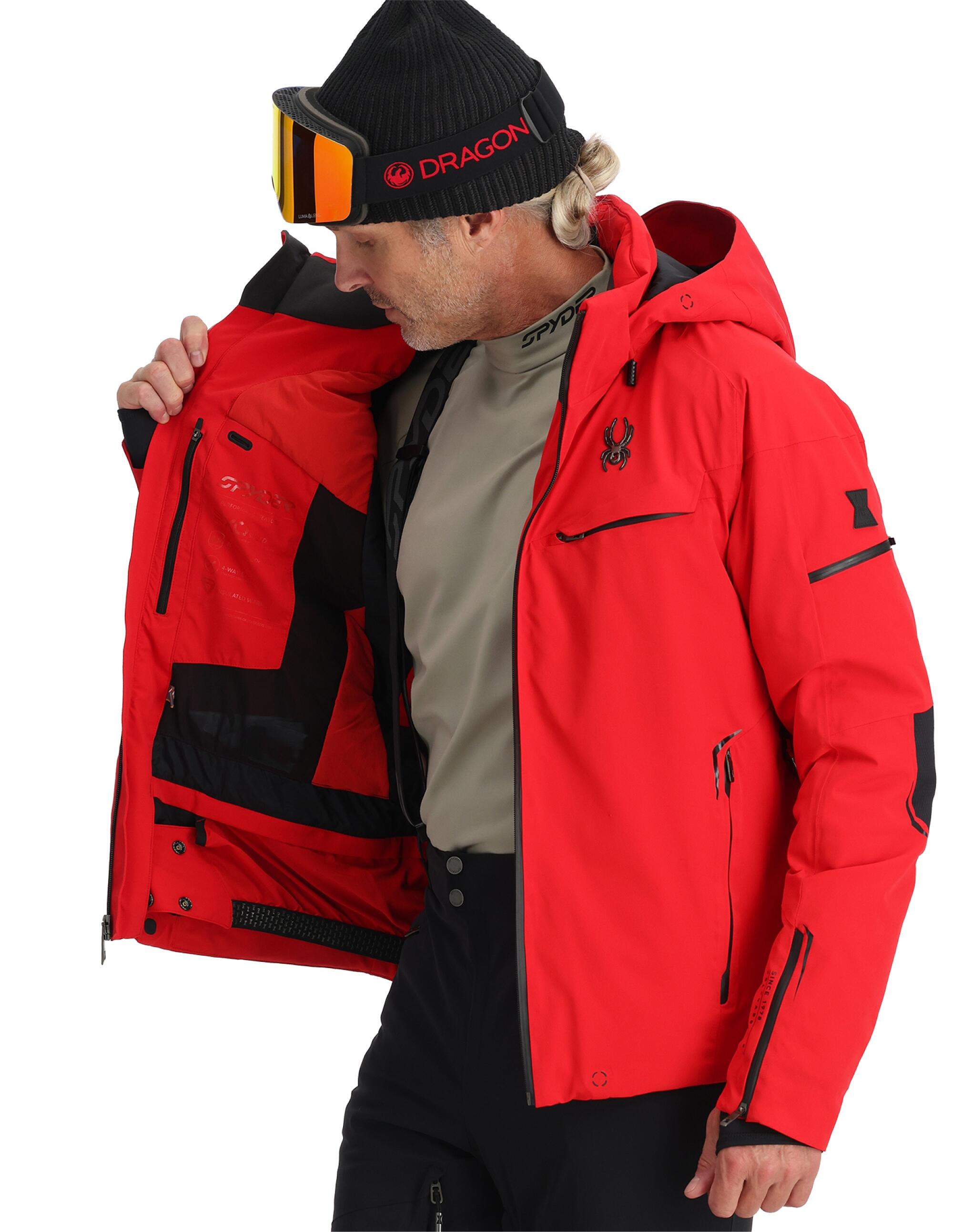 Kurtka narciarska męska Spyder Monterosa 3/6