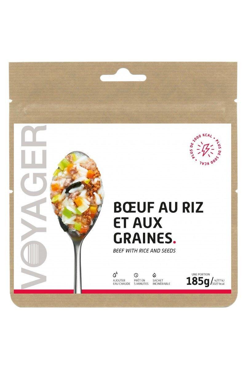 Dehydratované jídlo hovězí maso s rýží a dýňovými semínky, 185 g 2/2