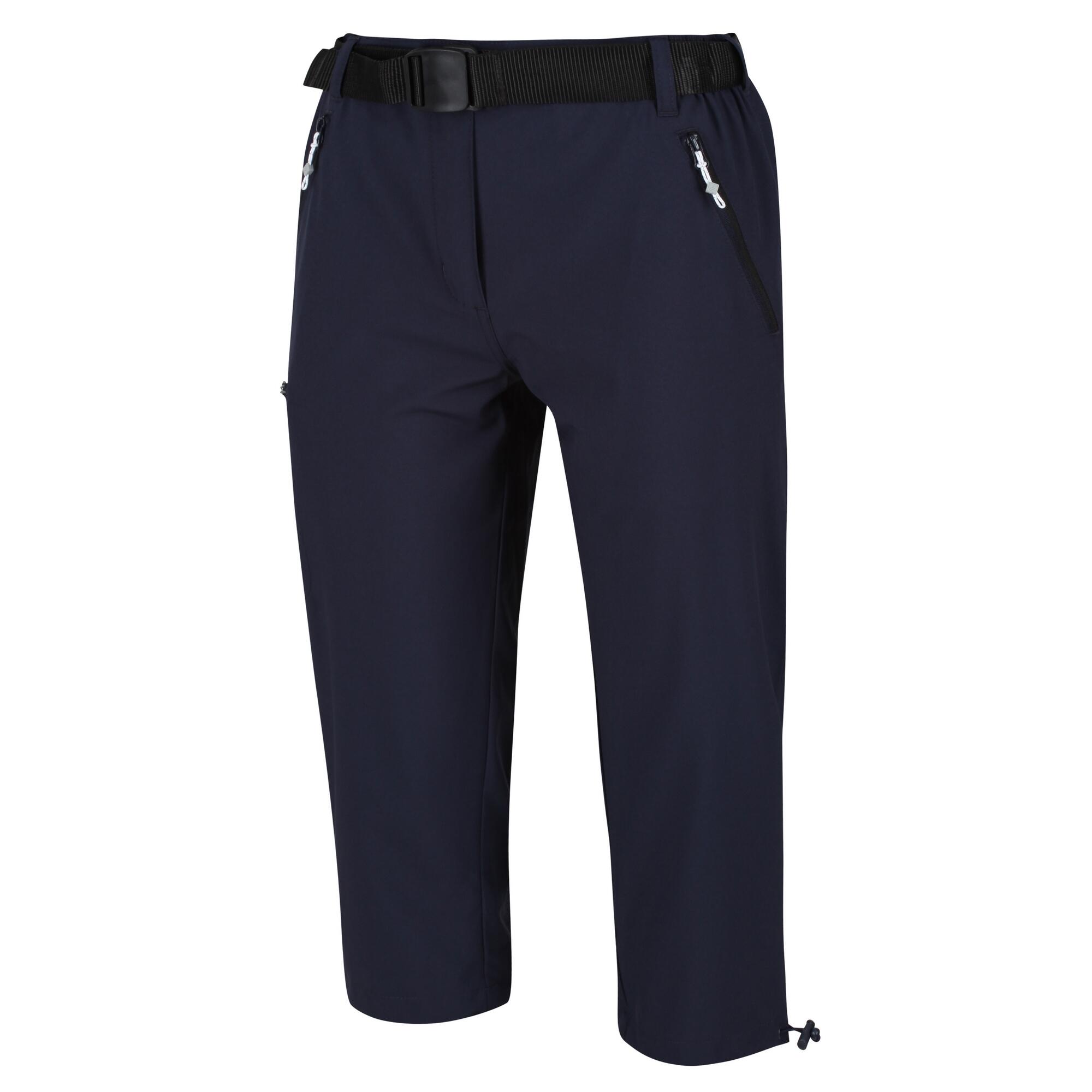 Calções casuais Xert Stretch para mulher/senhora Azul Marinho