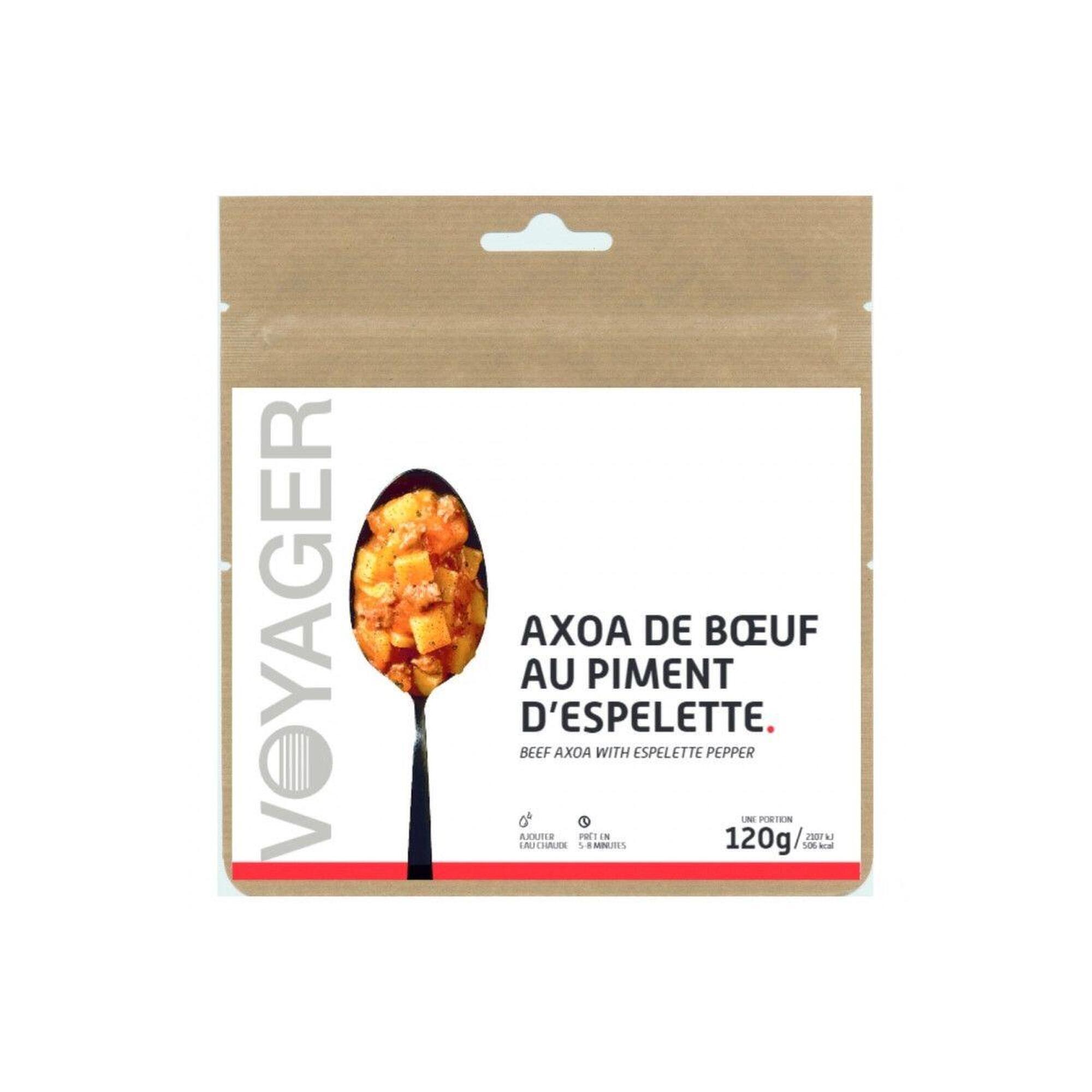 Danie liofilizowane Voyager axoa wołowa z papryką z espelette 120g