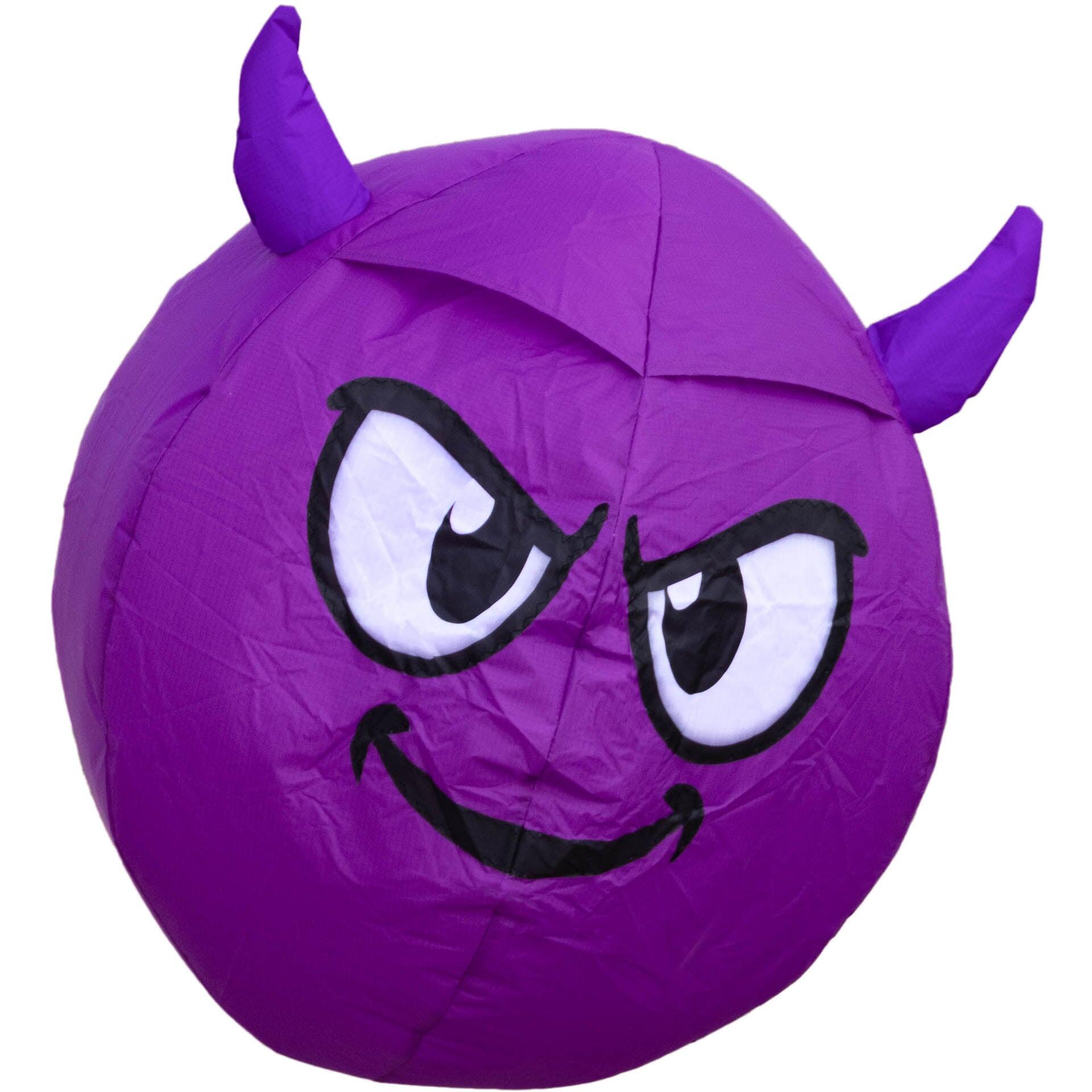 HQ Borsa a vento HQ rimbalzante Moodeez Diabolic 100 cm 126347 Viola 100 cm