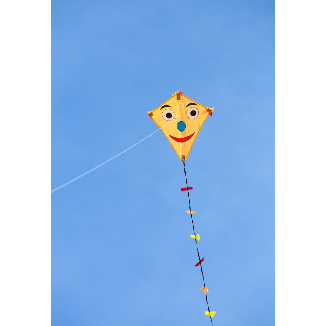 Papagaio para crianças HQ Eddy 50 Happy Face 102110 Laranja 45 x 50 cm 4/5