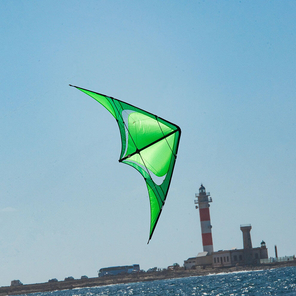 Pipa acrobática Spiderkites Soulmate 2 Verde 20067 Verde 60 x 148 cm 4/5