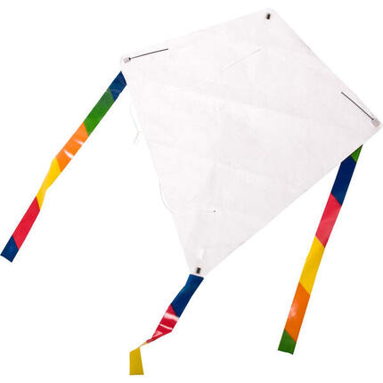 Latawiec dziecięcy HQ Kids Creation Eddy 100005 Biały 49 x 49 cm