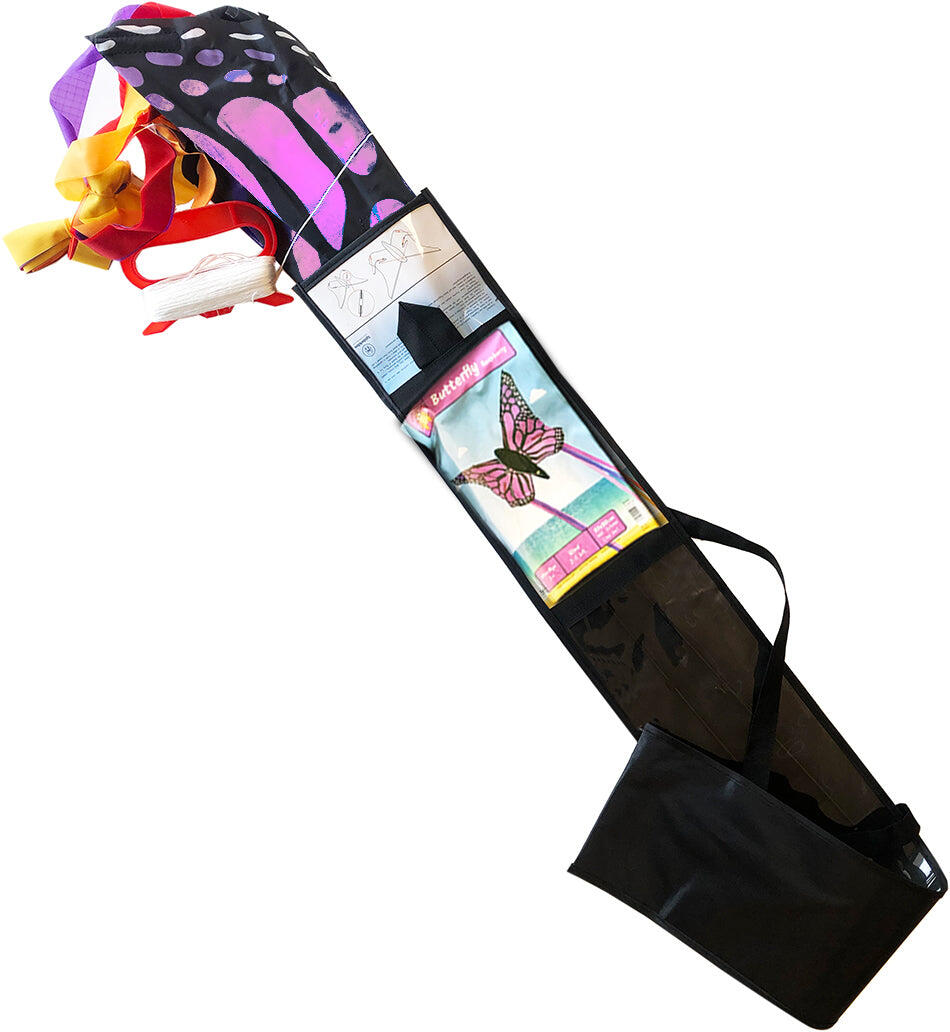 Cerf-volant pour enfants Spiderkites Butterfly kite Pink 140012 Rose 90 x 66 cm 2/5