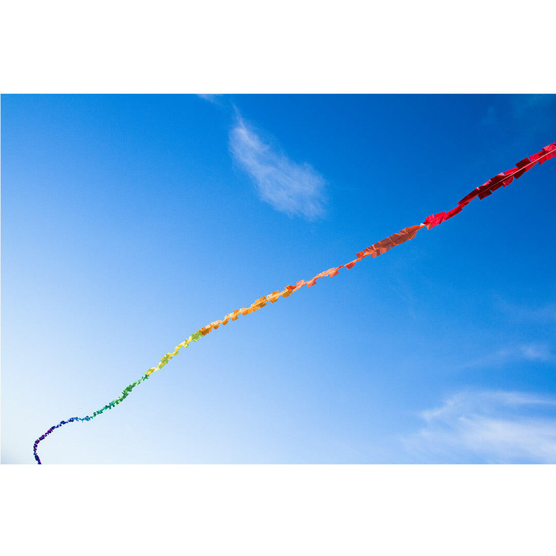 Kite Tail HQ Fuzzy Tail 20 m 126428 Rainbow 2x 10 m 3/3