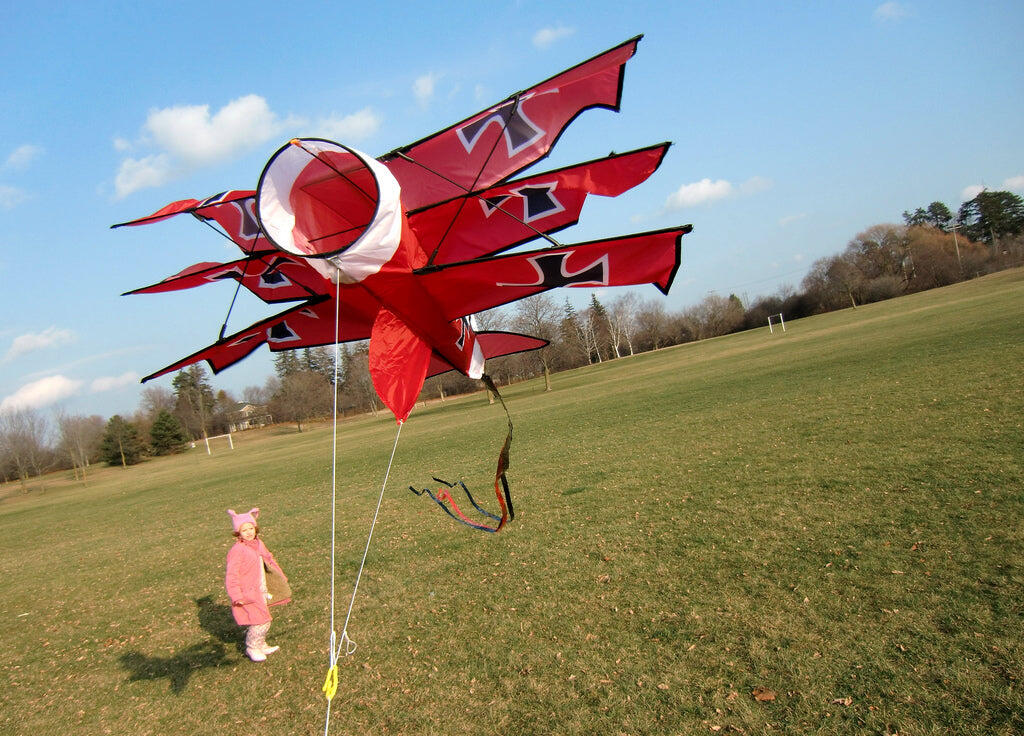 Aquilone per bambini X-Kites 3D Red Baron 2171203 Rosso 130 x 90 cm 3/4