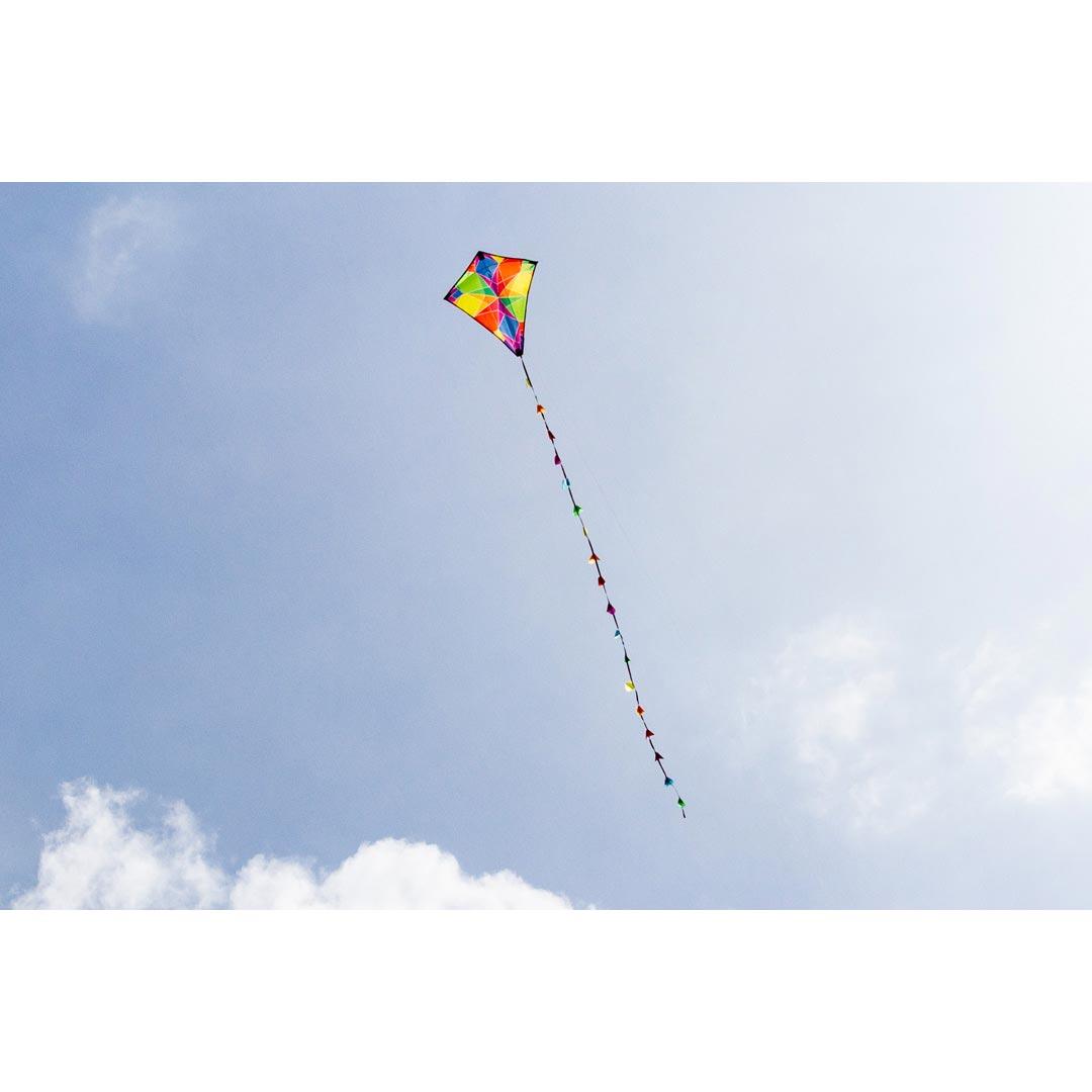 Papagaio para crianças HQ Eddy 50 Galaxy 102103 Rainbow 45 x 50 cm 4/5