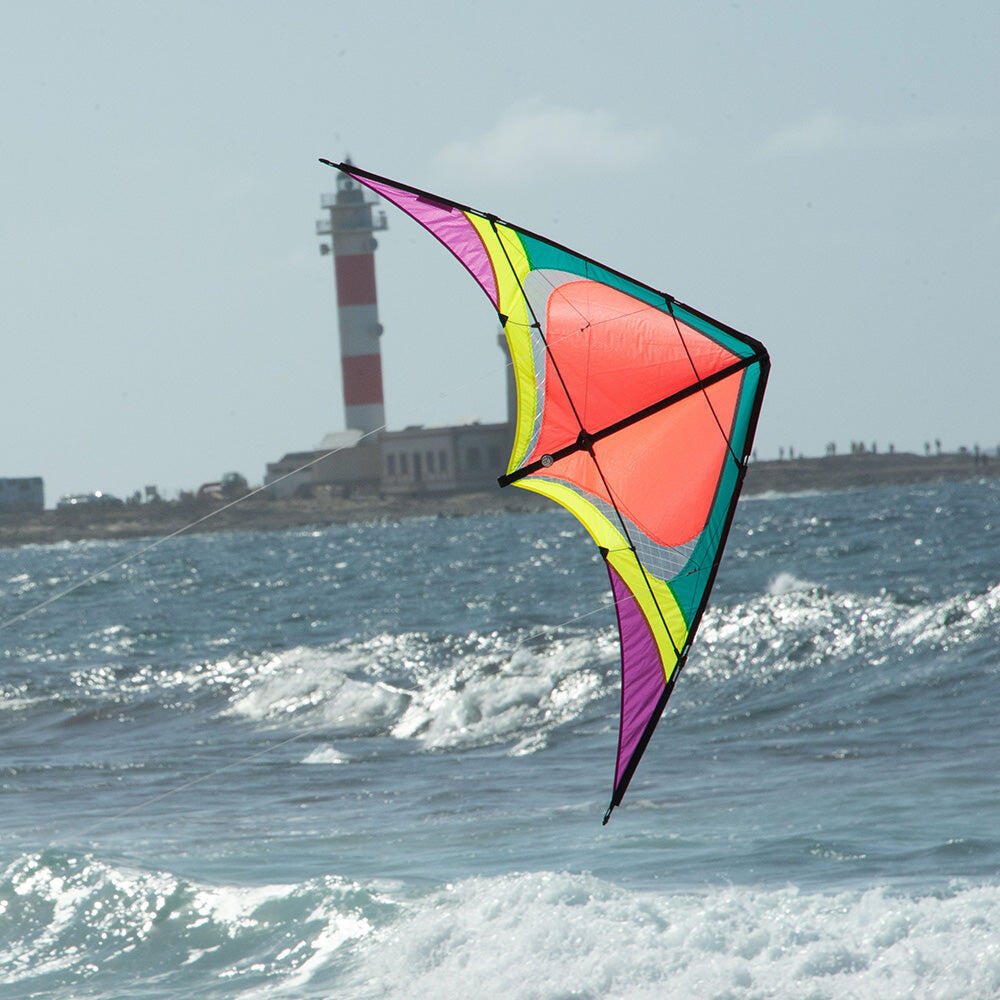 Pipa acrobática Spiderkites Soulmate 2 Neon 20068 Neon 60 x 148 cm 4/5