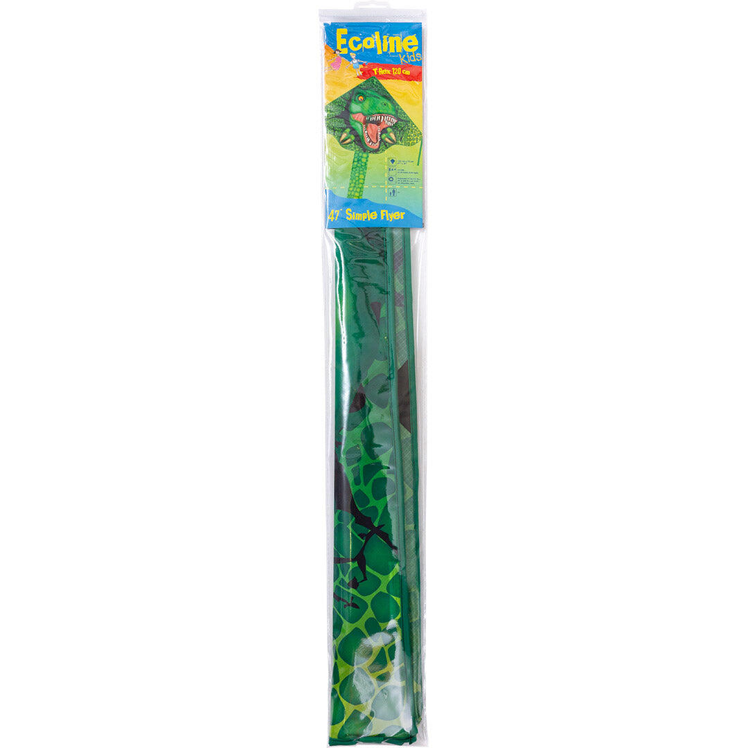 Cometa infantil | Cometa | HQ Simple Flyer 120 T-Rex | Cometa monohilo | Verde 2/5