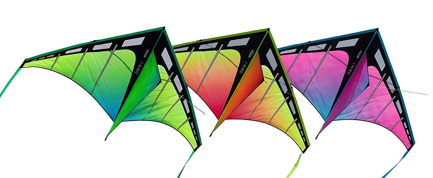 Pipa de uma linha Prism Zenith 7 Aurora 7ZENG Verde 213 x 127 cm 4/5