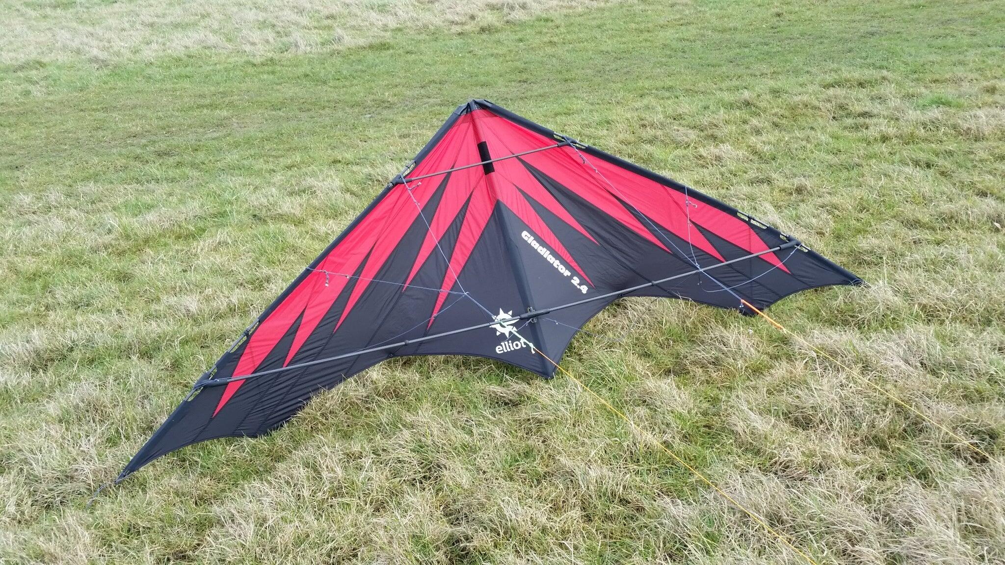 Cometa acrobática Elliot Gladiator 2.4 Naranja 1018010 Naranja 245 x 95 cm 4/4