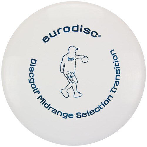 EURODISC Discgolf disc Eurodisc Discgolf midrange high quality White EDDGSLWHTS Wit 23 cm