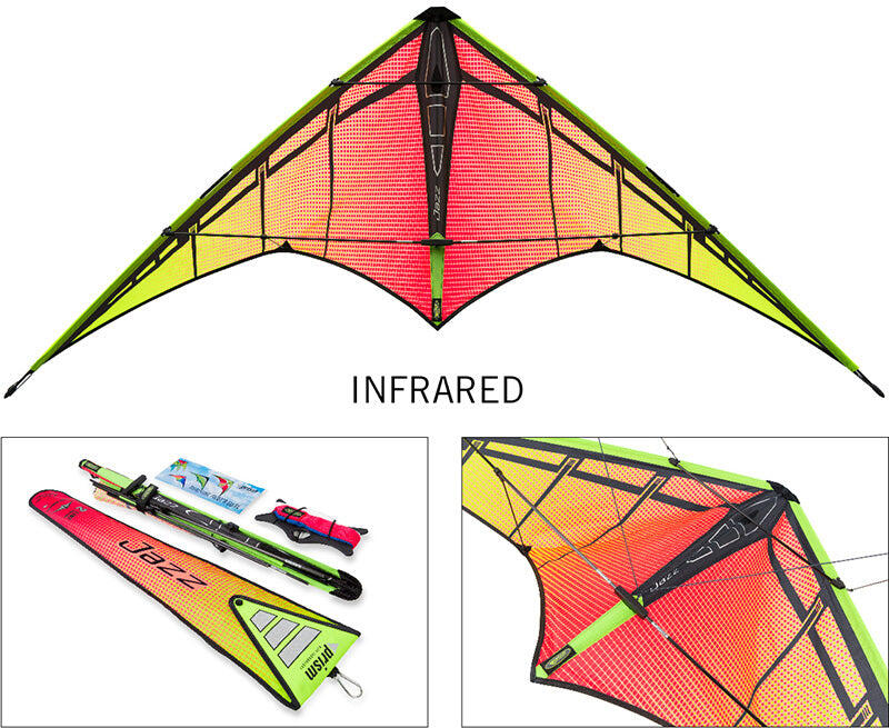 Stunvlieger Prism Jazz 2.0 Infrared JAZY Rood 157 cm 7/7