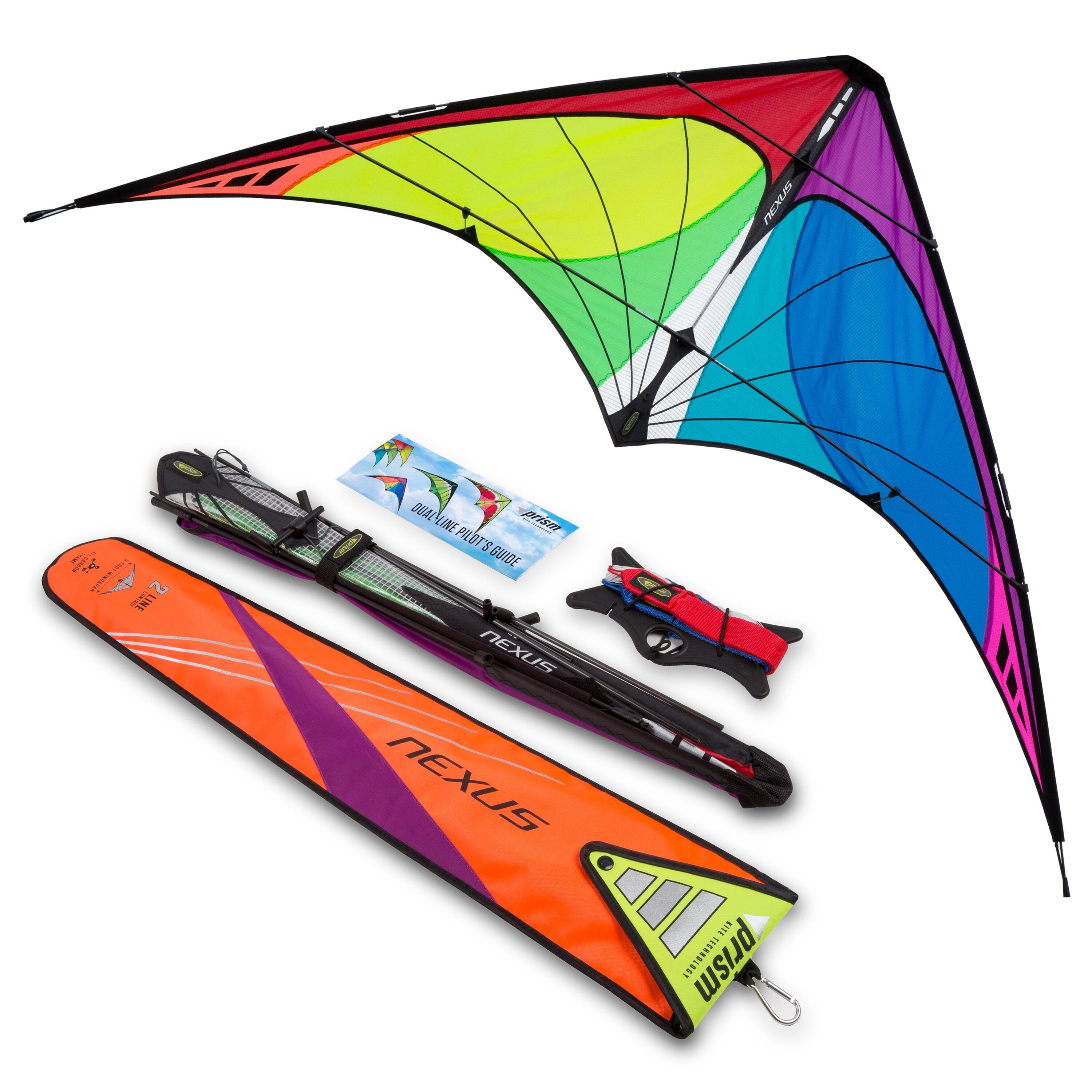 PRISM Stunvlieger Prism Nexus 2.0 Spectrum NEXSP Regenboog 162 cm