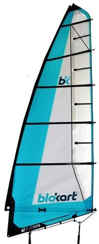 Strandzeilwagen Blokart Pro V3 5.5m Blue BLO5151 Blauw 2/6