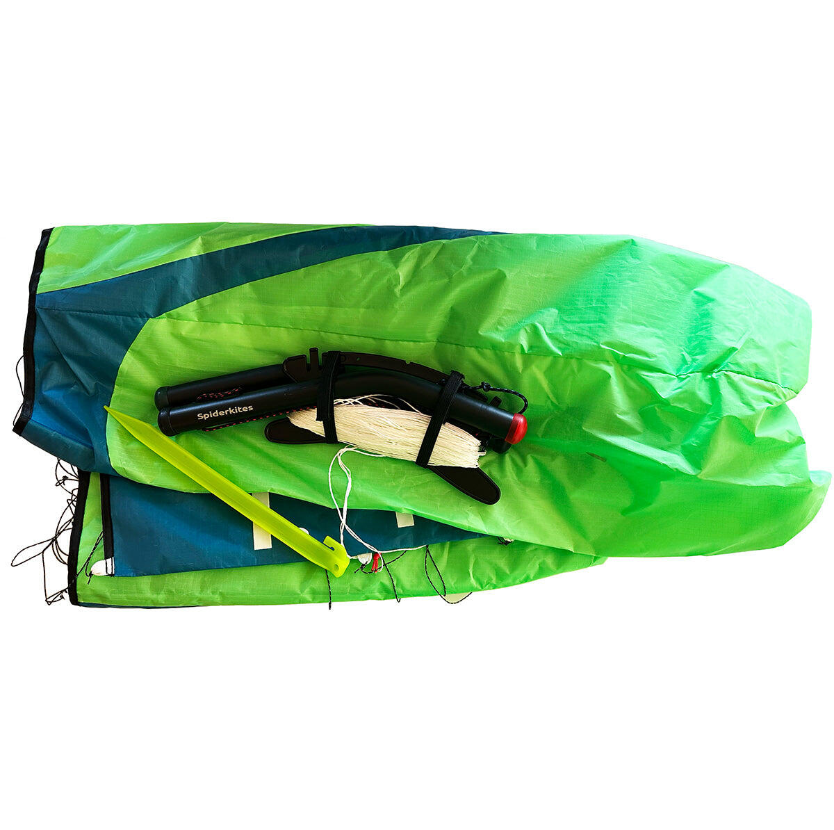 Aquilone Spinkites Booster 1.4 Power Kite 010053-1.4 Verde 218 x 76 cm 7/7