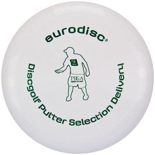 EURODISC Discgolf disc Eurodisc Discgolf putter high quality White EDDGSLWHDL Wit 23 cm