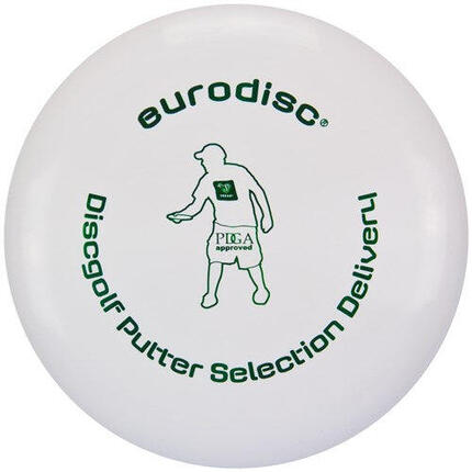 Disque de disc golf Eurodisc Discgolf putter high quality White EDDGSLWHDL 23 cm