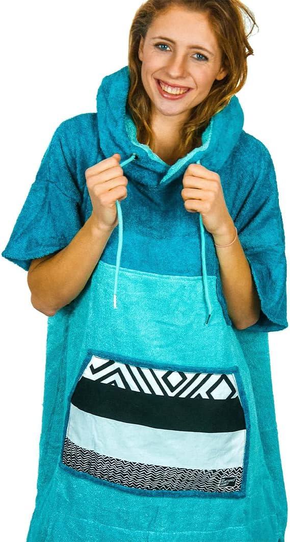 Poncho Wave Hawaii Cotton Velours Poncho Air M WH4087 Multikleur 100 x 75 cm 5/8