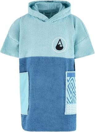 Poncho Wave Hawaii Cotton Velours Poncho Maxi XS WH4086 Mehrfarbig 80 x 70 cm