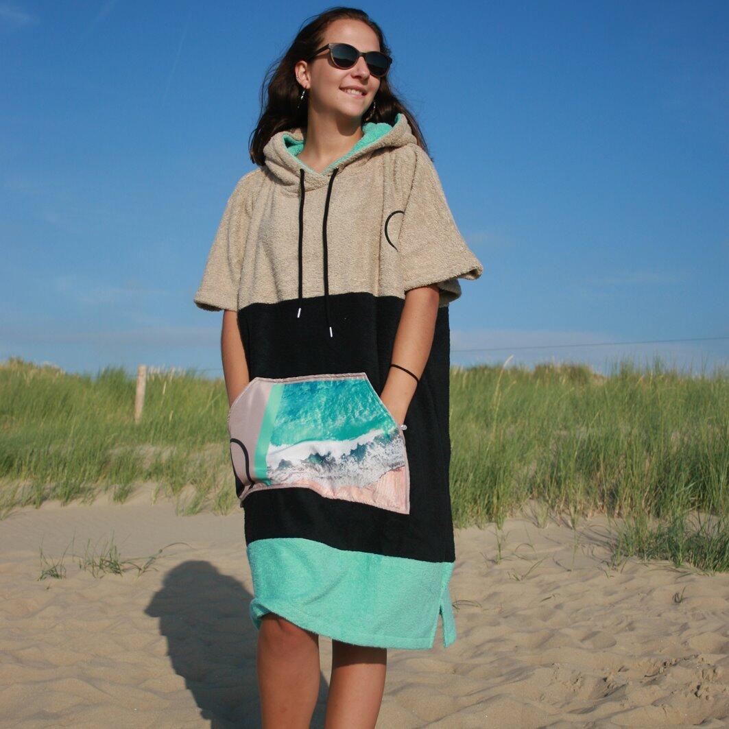 Poncho Wave Hawaii AirLite Poncho Ericeira M WH4046 Multikleur 100 x 75 cm 4/7