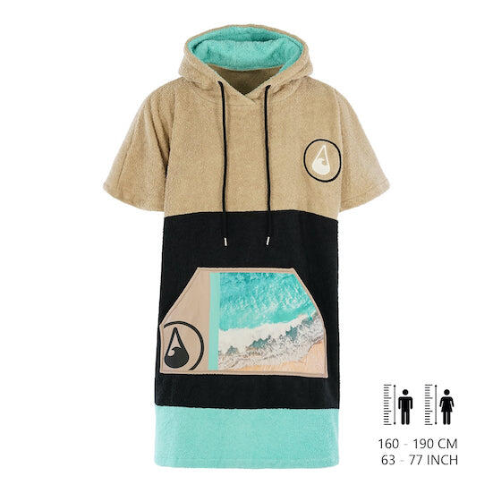 Poncho Wave Hawaii AirLite Poncho Ericeira M WH4046 Multikleur 100 x 75 cm 2/7