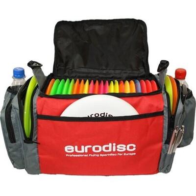 Borsa da disc golf Eurodisc Borsa da disc golf grande EDDGFB Rosso