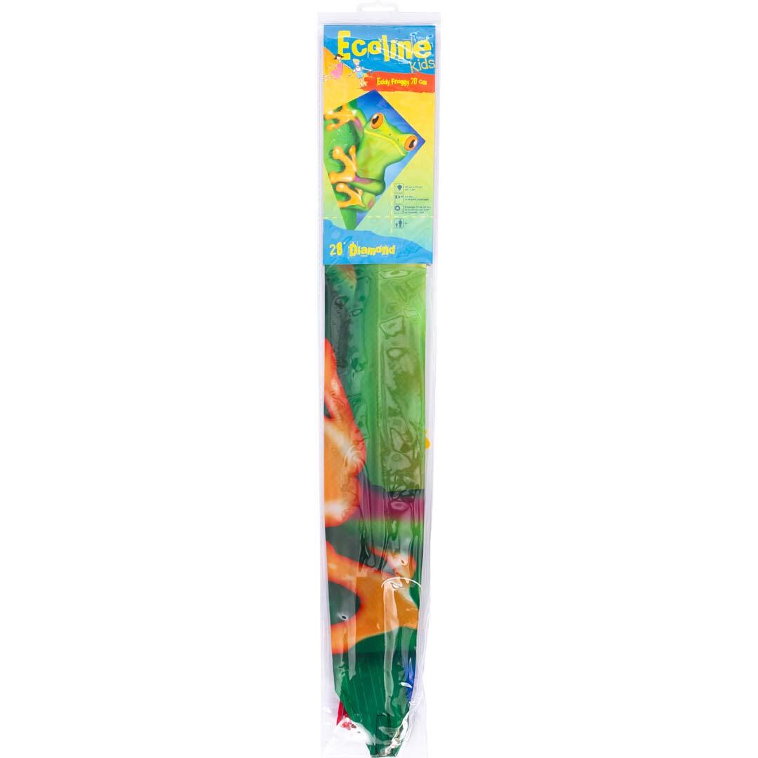 Papagaio para crianças HQ Eddy 70 Froggy 102121 Verde 58 x 70 cm 2/4