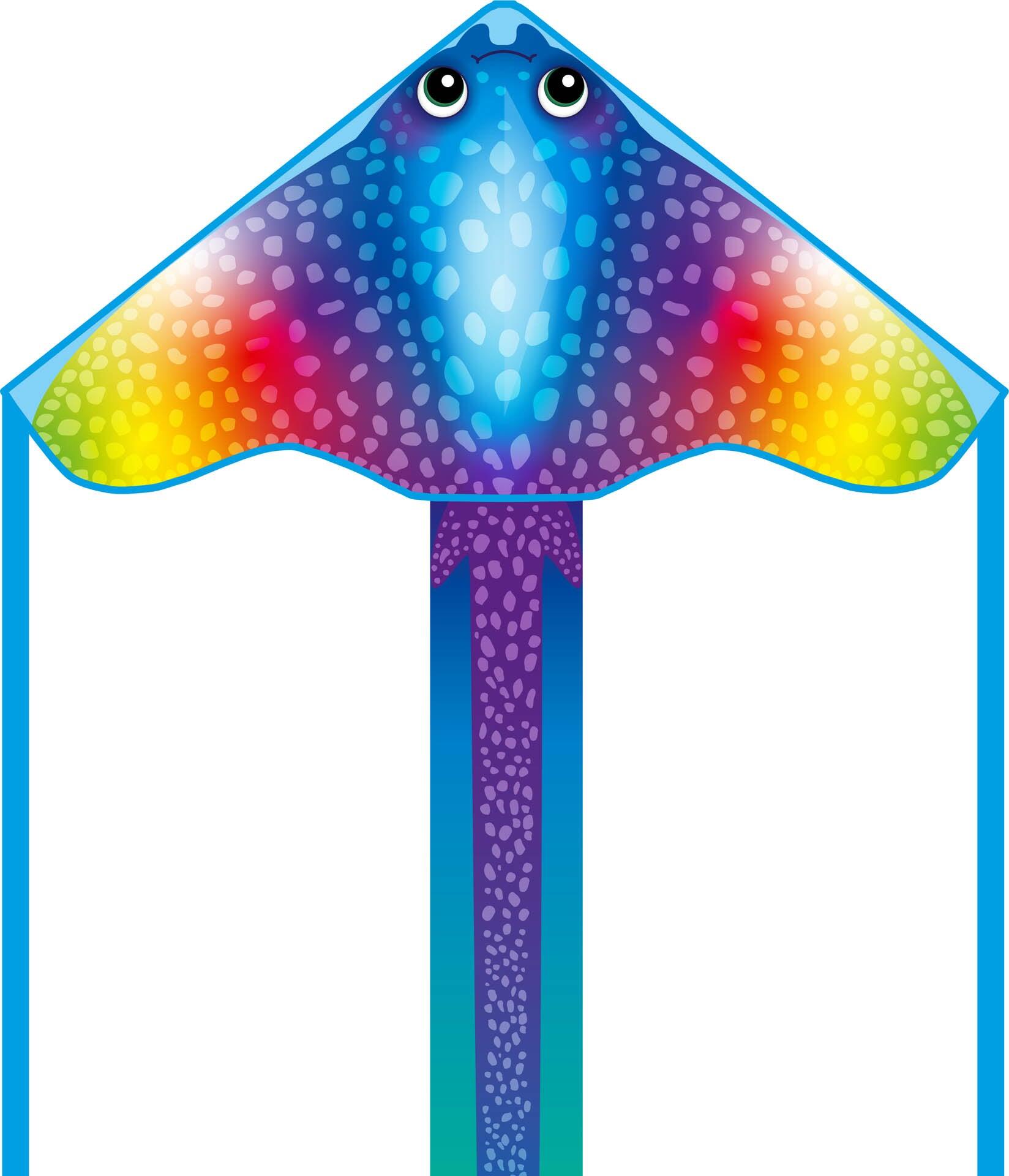 HQ Kindervlieger HQ Simple Flyer 85 Manta 102141 Multikleur 42 x 85 cm