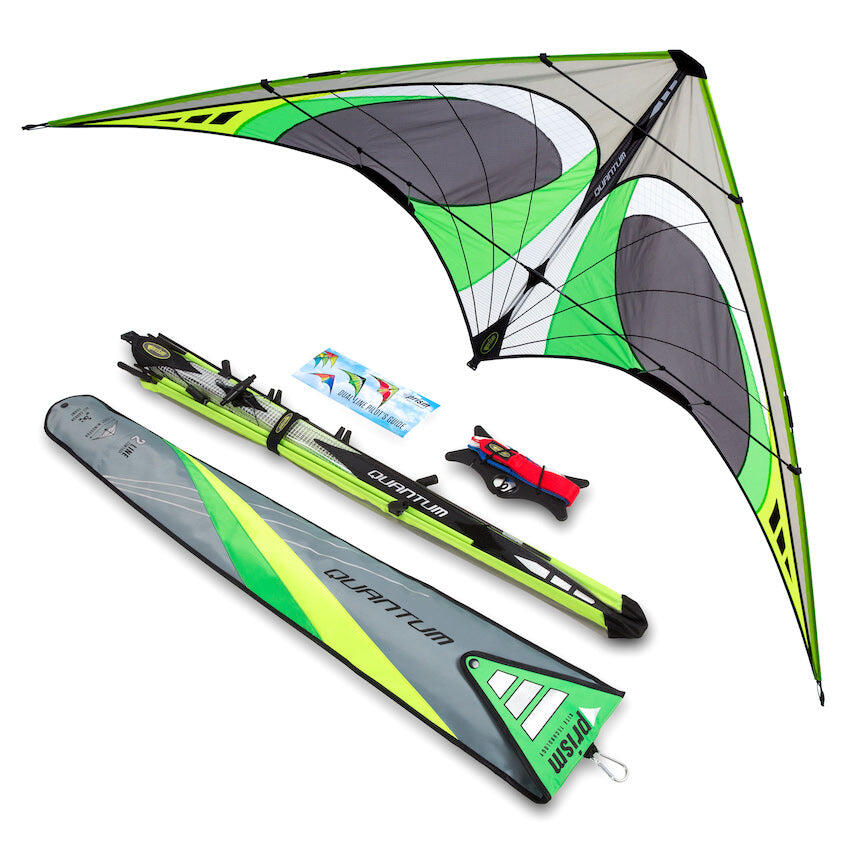 PRISM Stuntvlieger Prism Quantum 2.0 Graphite QUAG Grijs 221 cm