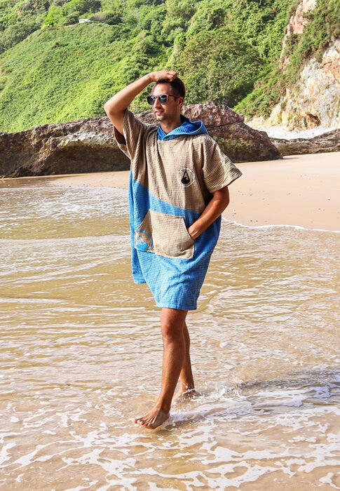 Poncho dla dorosłych bawełniane - Travel Wave Hawaii - Lighd 2/7
