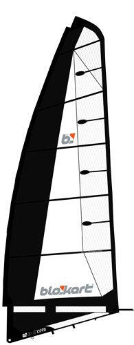 Strandsegler Blokart Pro V3 5.5m Black BLO5156 Schwarz 2/6