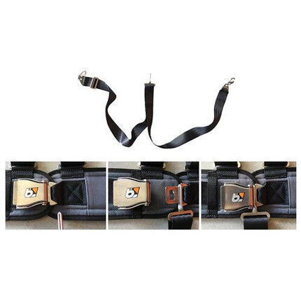 Strandsegler Blokart Disabled Harness - Complete XAC0103-17 Schwarz